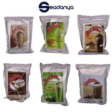 Serbuk Minuman Best Bubble Kemasan 500gr moccacino