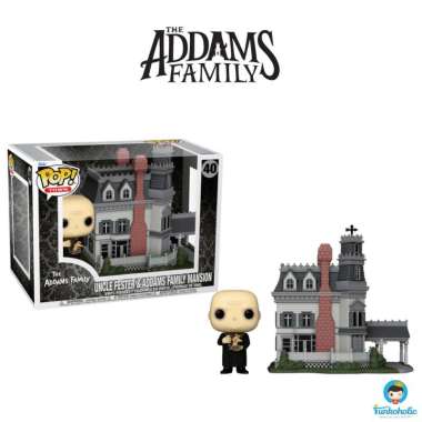 Funko POP! Town The Addams Family (1964) - Uncle Fester & Addams Family Mansion #40