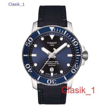 Original 100%!! Jam Tangan Pria TISSOT T-Sport 1000 T120.407.17.041.01 Seastar Swiss Made Garansi Re