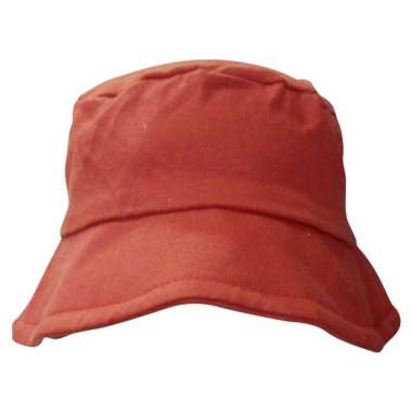 PLEU Topi Bucket Topi Bayi Perempuan 4 tahun Bata