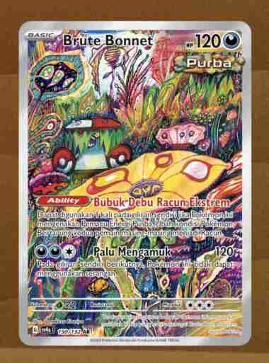 Kartu Pokemon PERTEMUAN PARADOKS Indonesia Booster Pack Box SV4S TCG Brute Bonnet AR