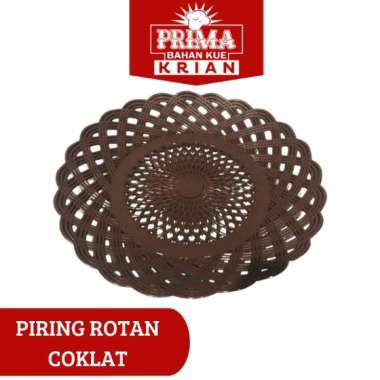 PIRING ROTAN COKLAT 1 LUSIN