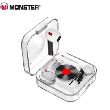 MONSTER Airmars XKT01 TWS Wireless Bluetooth Earphones Gaming Headset Putih