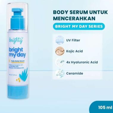 BRIGHTY Bright My Day Kojic Body Serum - Body Serum Mencerahkan Kulit