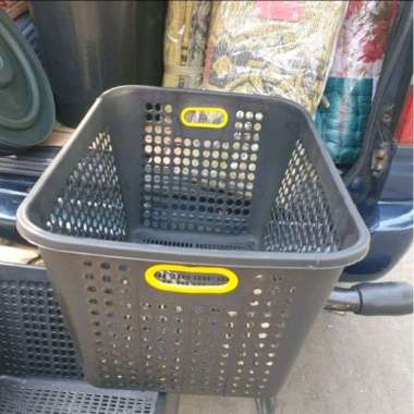 Keranjang Laundry Pakaian Kotor - Keranjang Baju Bahan Plastik Ukuran Jumbo