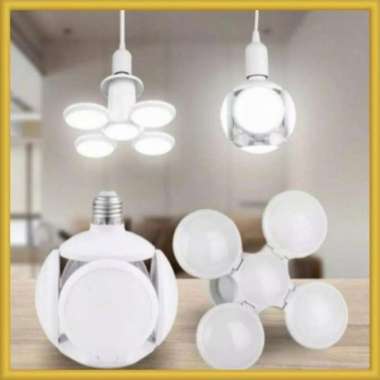 Lampu Bohlam LED Bola Football UFO New Cahaya Putih 40 WATT