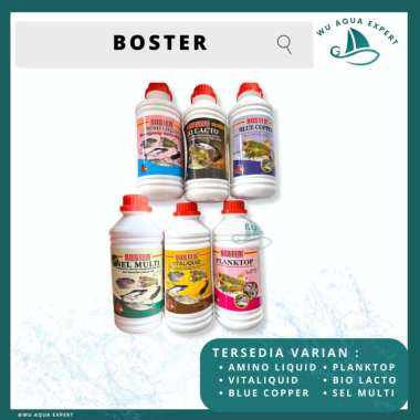 1 Liter BOSTER AMINOLIQUID VITALIQUID BLUE COPPER PLANKTOP BIO LACTO SELMULTI Multivitamin, Pembasmi
