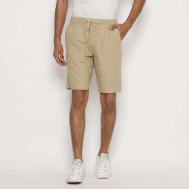 Platini Celana Pendek Karet Khaki Katun 5333 L