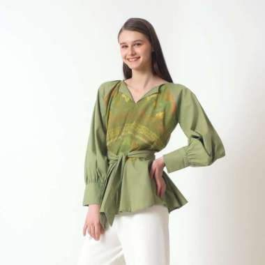 Blouse tenun endek Bali