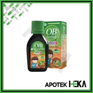 OB Herbal Junior 30 ml - Sirup Meredakan Batuk Berdahak Anak
