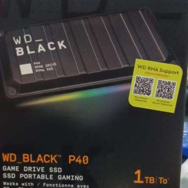 External SSD WD Black 1Tb P40 Gaming Drive