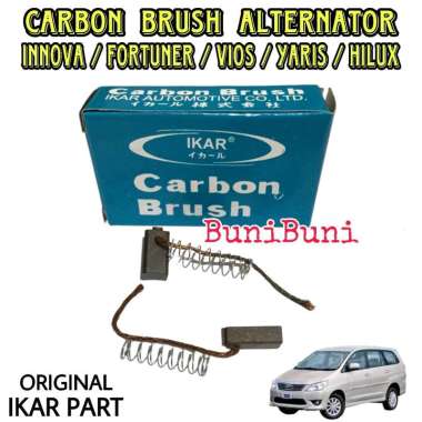 CARBON BRUSH ALTERNATOR INNOVA - Kul Cool Arang Dinamo Ampere Mobil INNOVA FORTUNER VIOS LIMO YARIS 