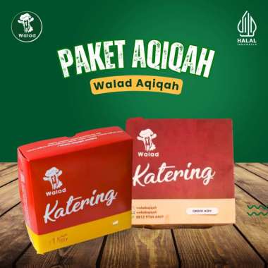 Walad Aqiqah | Upgrade Dus Karton Paket Aqiqah | Spesialis Aqiqah Kebuli