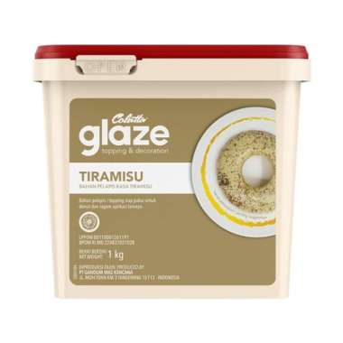 COLATTA GLAZE 1 KG-TOPPING CAKE-DONAT-ROTI TIRAMISU