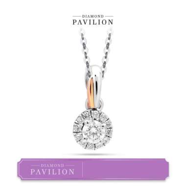 Diamond Pavilion Liontin Berlian Wylie Pendant