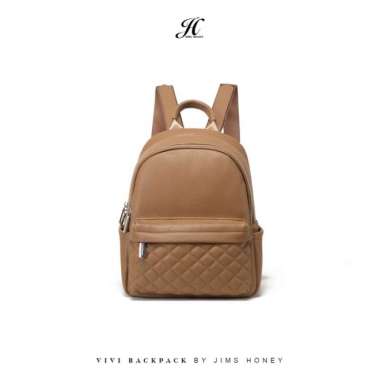 JIMS HONEY TAS RANSEL WANITA VIVI BACKPACK - WHITE BROWN