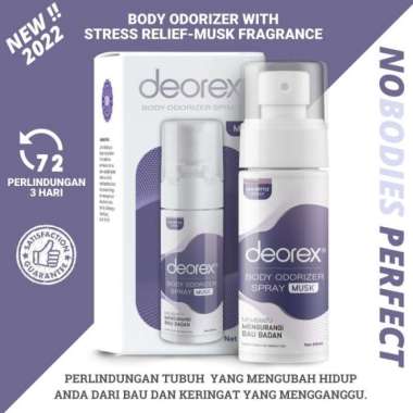 Promo Deorex Body Odorizer Spray 60ml Body Odorizer Musk Limited