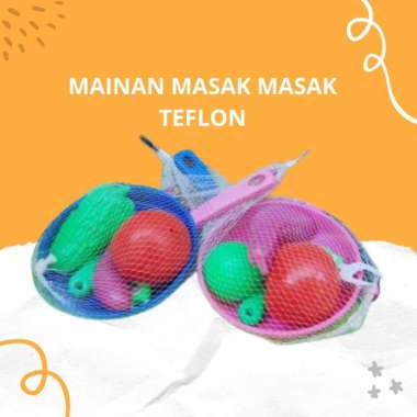OCT2701 Mainan Edukasi Edukatif Anak Wajan Teflon Kecil Warna Random
