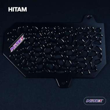 NITEX Cover Radiator Alumunium CNC Honda Vario 160 ADV 160 PCX 160 Hitam