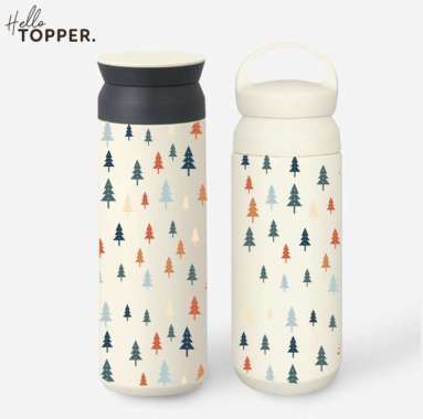 Custom Nama Termos Natal Tumbler UV Print Botol Termos TOKYO