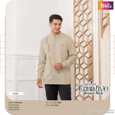 Nibras sarimbit koko creative brown rice XL