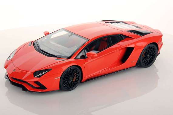 1:18 MR MODELS LAMBORGHINI AVENTADOR S ARANCIO ARGOS