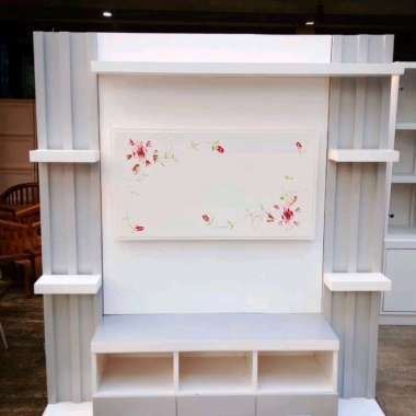 backrop tv bufet tv bufet tv minimalis bupet sekat ruang tamu