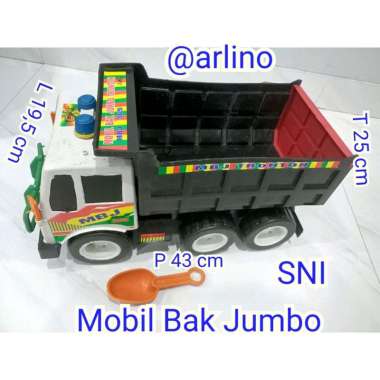 mainan mobil bak truk truk jumbo tronton mainan anak besar SNI
