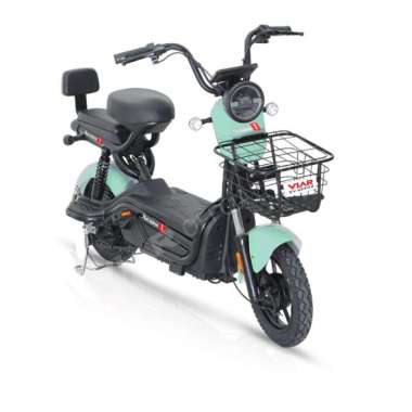 Viar Akasha1 Sepeda Listrik [OTR Jabodetabekser] Hijau Jakarta