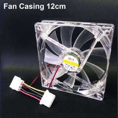 Fan Casing PC Ukuran 12cm LED
