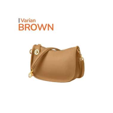 Goto Birdy Sling Bag Tas Selempang Bahu Wanita Korea Korean Style BROWN