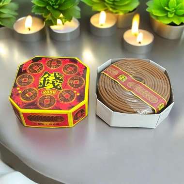 Dupa Lingkar 12 Jam / Hio Lingkar 12 Jam / Tahio 12 Jam - Pelita Fortune 8 COIN 2858