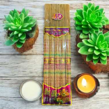 Hio / Dupa Motif Tulisan 39 cm 5 In 1 Asap Sedikit / Less Smoke - Pelita Fortune Emas