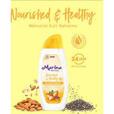 MARINA NATURAL HAND AND BODY LOTION 190ML YELLOW