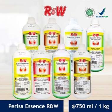 Perisa Pasta Essence Makanan Rajawali R&W RW 750 ml 1 kg Vanila