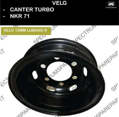 VELG R16 CANTER TURBO - NKR 71 LUBANG 6 12MM