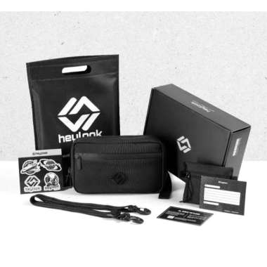 Heylook Official - Sling Bag Pria NORTHEN Sling Bag Multyfungsi 3 in 1 Hand Bag Cowok Waterproof Tas