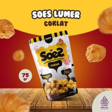Kakarak Soes Lumer Coklat Kue Sus Kering Cokelat Lumer - 75gr