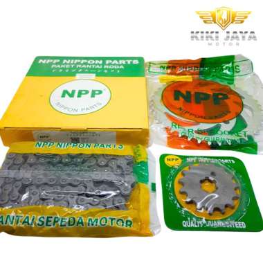Gear Set Rantai Vega ZR VZR NPP Chain Kit Gir Set