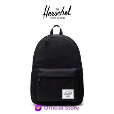 Herschel 30L Classic XL Backpack Bags - Tas Ransel Pria - Black