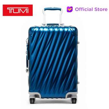 TUMI 19 Agree Aluminum International Carry On Koper Cabin - Dark Denim