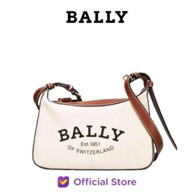 BALLY Coralye Canvas Cross-Body Bag - Women - Natural