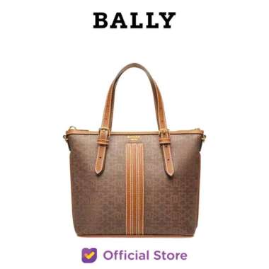 BALLY Damirah Small TPU Tote Bag - Brown