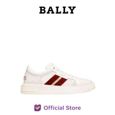 BALLY Melys Leather Sneakers - White