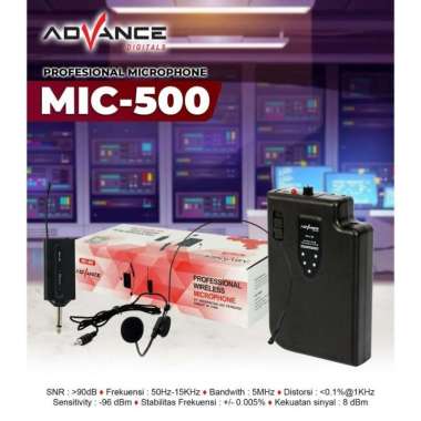 Advance MIC WIRELESS MIC 500 Mic Clip On / Microphone Mic Call Center