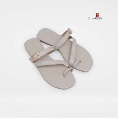 Elizabeth Shoes - Sandal Flip Flop 0453-0377 40 Cream