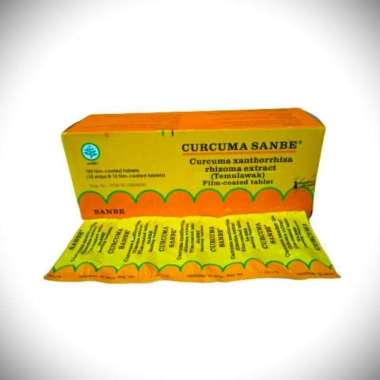 CURCUMA SANBE 100'S TABLET - VITAMIN HATI - PENAMBAH NAFSU MAKAN