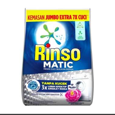RINSO Matic Front Load Detergen Bubuk 2 Kg - 1,8 Kg 1,8 KG