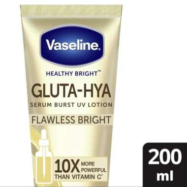 Vaseline Healthy Bright Gluta-Hya Serum Burst UV Lotion 200ML Flawless