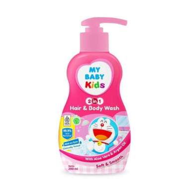 My Baby Kids Hair & Body Wash Soft & Smooth Pump 280ml